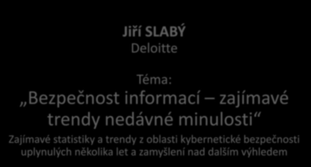 statistiky a trendy z oblasti kybernetické