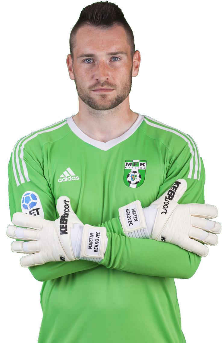 Rozhovor ŽE NEMŮŽU DNES NASTOUPIT? BERU TO JAKO FAKT Gólman Martin Berkovec je jasnou karvinskou jedničkou mezi třemi tyčemi.