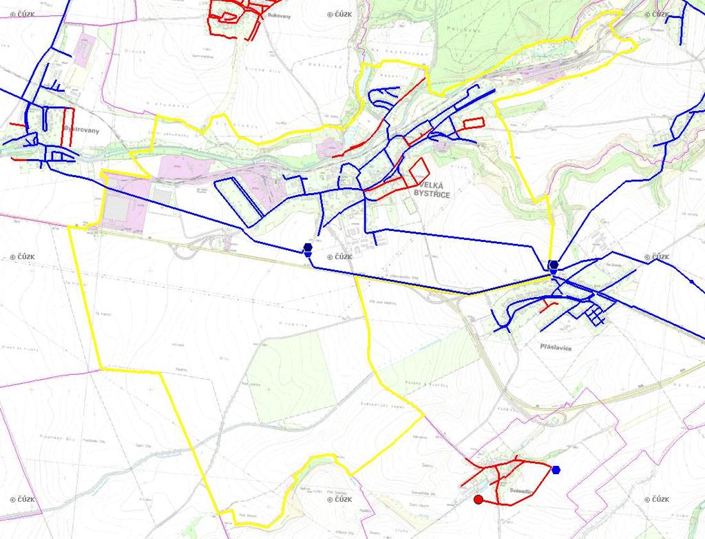 B.2 ZÁKLADNÍ INFORMACE O OBCI (části obce - ZSJ) Město Velká Bystřice se rozkládá východně od města Olomouce ve vzdálenosti cca 4 km.