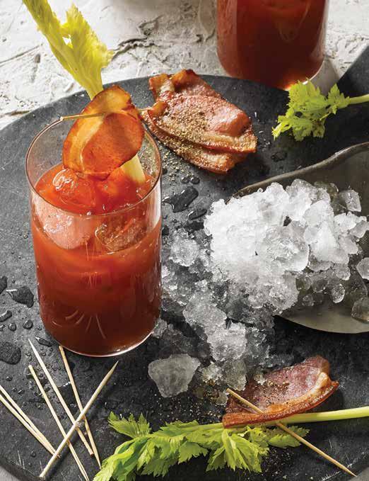 Údená Bloody Mary so zelerovým