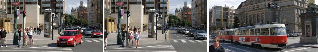 náměstí Curieových (2) dlouhá doba čekání, silný provoz, nebezpečné odbočování vpravo jedná se o světelně signalizovanou křižovatku (SSZ) s dynamickým řízením a preferencí veřejné dopravy