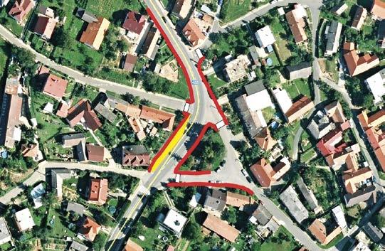 obce Vybudování nové místní komunikace v