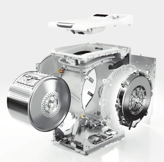Řada shora plněných praček Whirlpool je ideálním řešením na šetření místa, energie, vody a času při praní. Díky technologii 6. SMYSL pračka nabízí výjimečný výkon, a to bez rušivých zvuků.