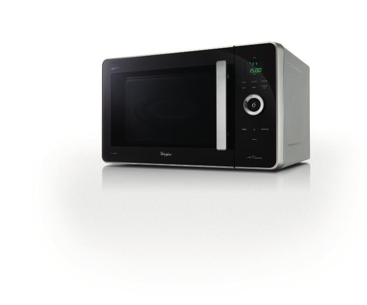 MIKROVLNNÉ TROUBY MIKROVLNNÉ TROUBY perfektní harmonie vlastností a designu ExtraSpace je nová mikrovlnná trouba Whirlpool s extra velkou plochou v troubě ExtraSpace je perfektní mix intuitivosti,