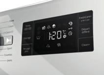 NOVÝ ROZMĚR SVĚŽESTI Funkce FreshCare+ udržuje svěží vůňi oděvů, ponechaných v pračce po skončení praní a brání šíření zápachu uvnitř pračky.
