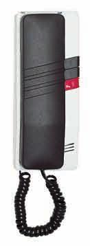 5 domácí telefony klasického (Vícevodičového) audiosystému Domácí telefony umožňují komunikaci s elektrickými vrátnými resp.
