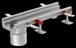 Nerezové modulární žlaby Krabicové žlaby CO Modular 125 Odtokové díly s průměrem výtoku D=110mm Přehled výrobků Délka /1 2 1.301 1.