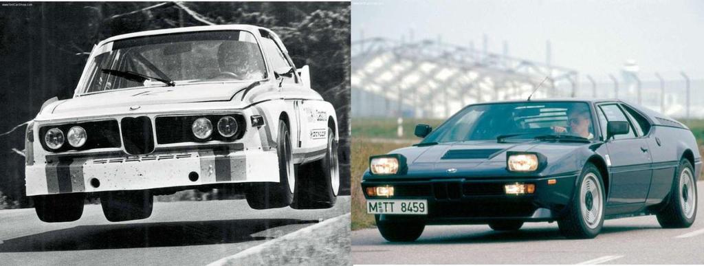 HISTORIE ZNAČKY BMW A VLIV SOUČASNÉ LEGISLATIVY Obrázek 3 závodní BMW 3.
