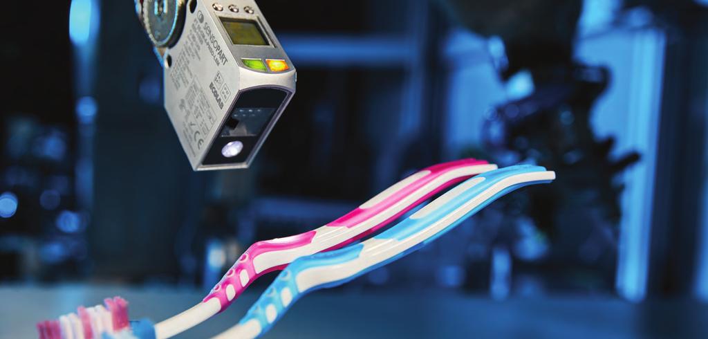 FT 55-CM výkon, funkčnost, dosah Kompaktní řada snímačů pro spolehlivou detekci nebo přiřazení barev made in Germany Nový kompaktní snímač barev SensoPart je opravdu všestranný: Snímač FT 55-CM
