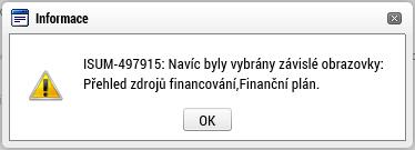 Jde o obecný přehled. Ne všechny obrazovky musejí být navázány na úrovni výzvy.