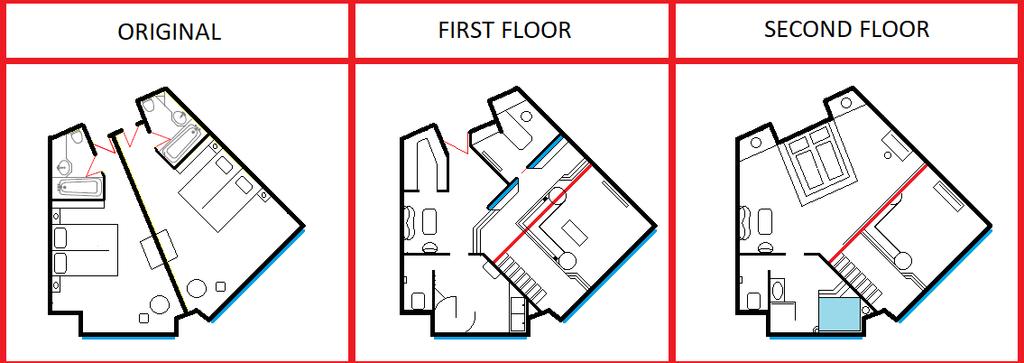 3 Návrhová část Praktická část je zaměřena na možnosti inovace prostor hotelu Corinthia Hotel Prague.
