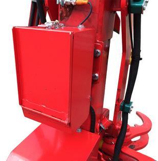 Automatická řízení s relém (S23, S23C) - Automatický pohon pro kácecí hlavici - Umožňuje kontinuální odvětvování při stisknutí funkce zavření drapáku Automatická regulace pro harvestorové hlavice