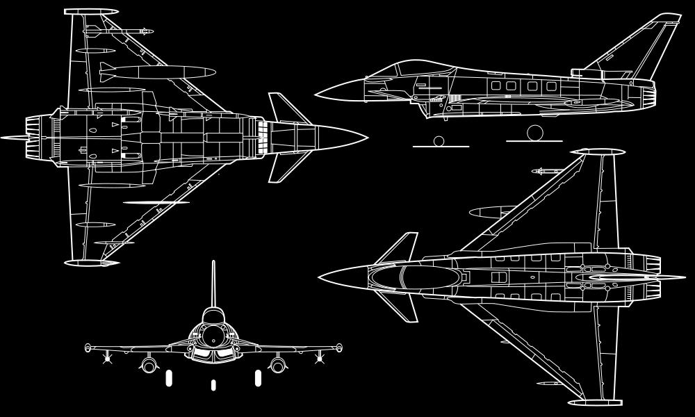 delta křídlem podobně jako francouzský Rafale či švédský Gripen.