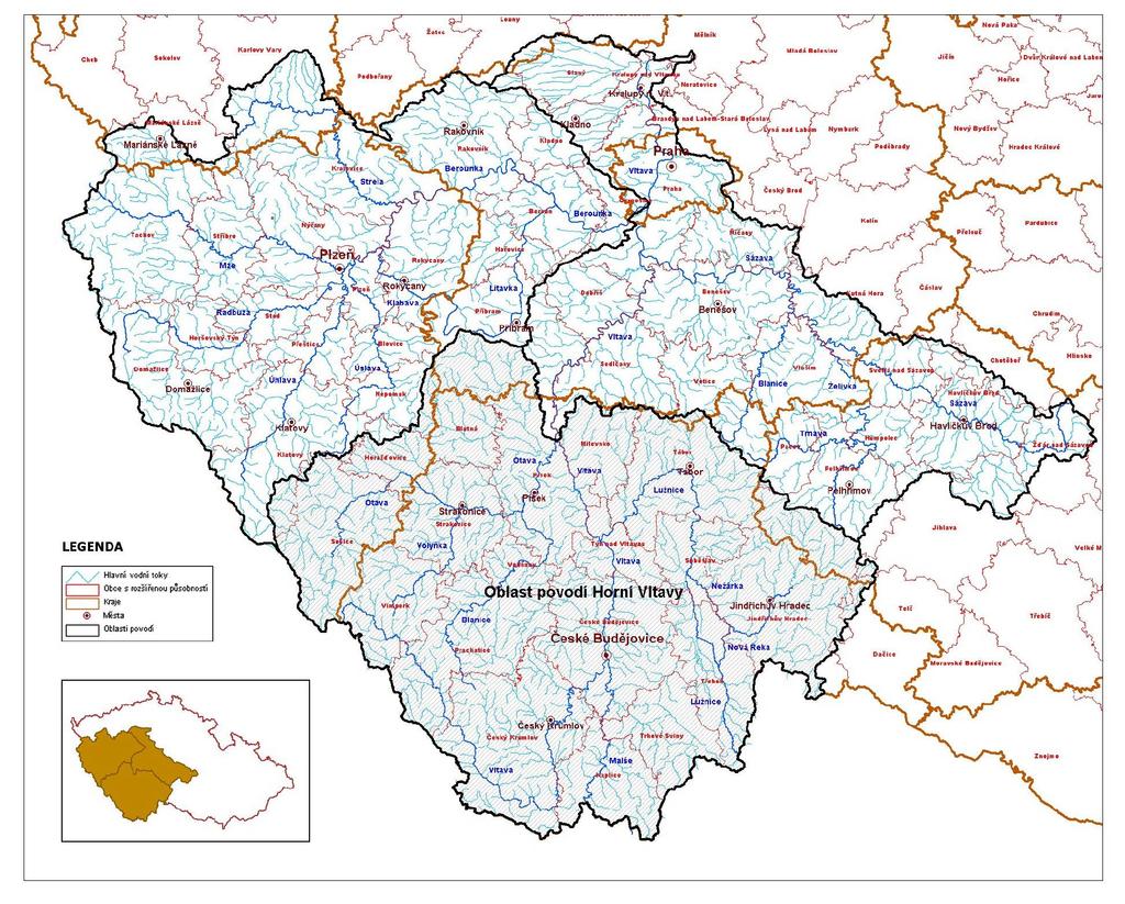 Souhrnná zpráva o povodni v oblastech povodí Horní Vltavy, Berounky a Dolní Vltavy povodeň březen duben