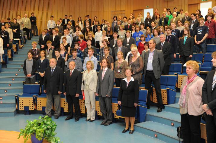 European Union Science Olympiad (EUSO). Účastníky soutěže přivítal doc. Ing.