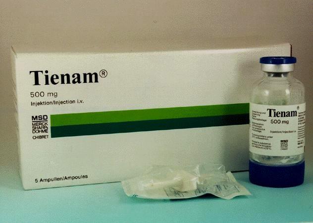 Karbapenemy imipenem (TIENAM) a meropenem (MERONEM)