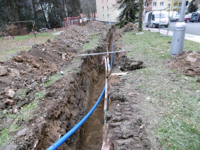 ROZŠÍŘENÍ VODOVODU V ULICI