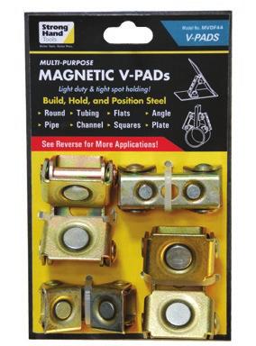 Rohové magnety Vytvářejí spojení podržením zvenčí a poskytují tak
