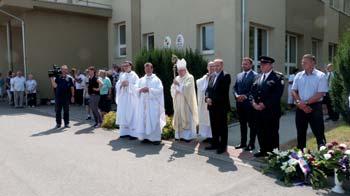 výročí ničivé povodně v Troubkách, kterou celebroval emeritní biskup