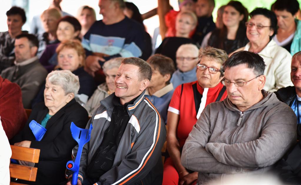 organizací, starostové okolních obcí, místní podnikatelé a především občané, kteří se měli