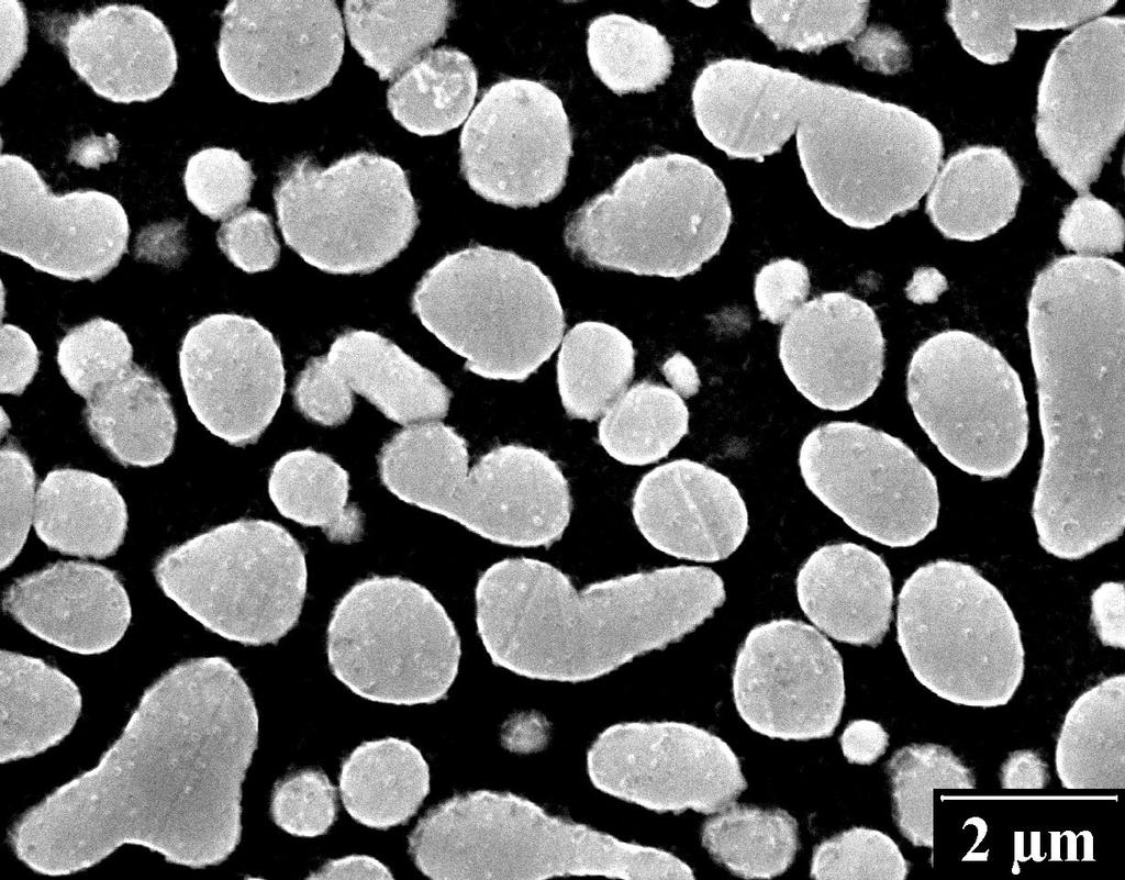 Microstructure after heat treatment and after annealing 9 C/1 h 3E+9,7 3E+9,6 Veikost částic