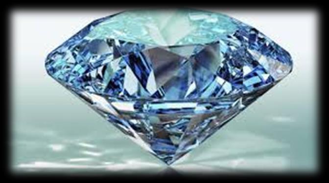 DIAMANT (C) Nevyniká jenom svou tvrdostí ale i krásným lomem světla. (Diamantovým ohněm) Krystaly jsou oktedrické nebo krychlové.