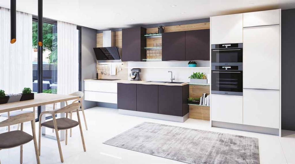 KIRA MAXIMA 338 CERAMICA v kombinaci s typem LARA 391 BÍLÁ