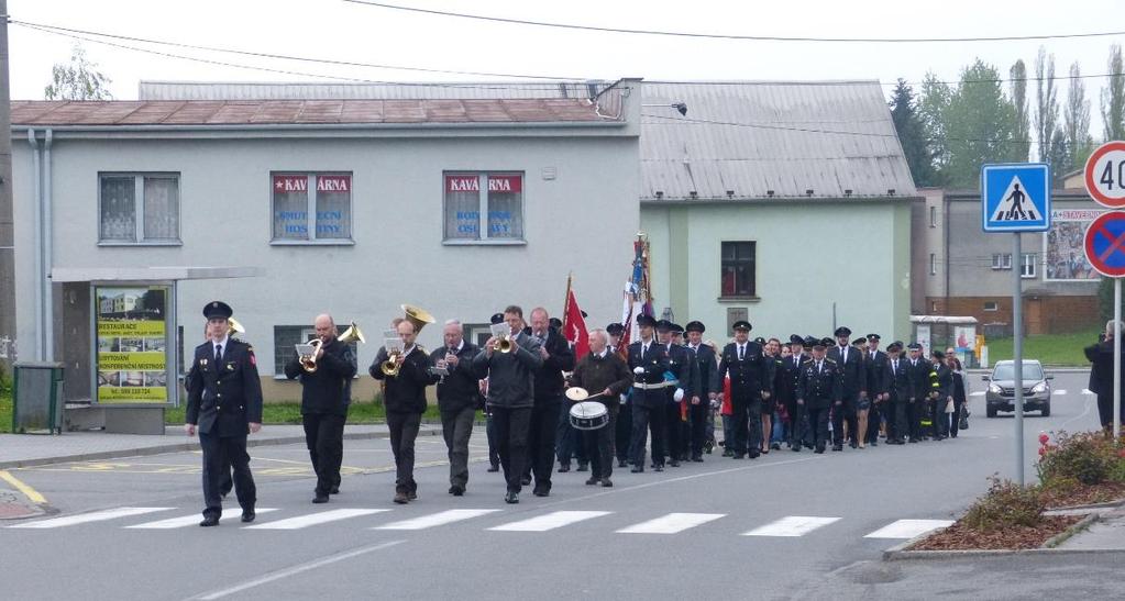 Hasičská slavnost k uctění svého patrona sv. Floriana 7.5.