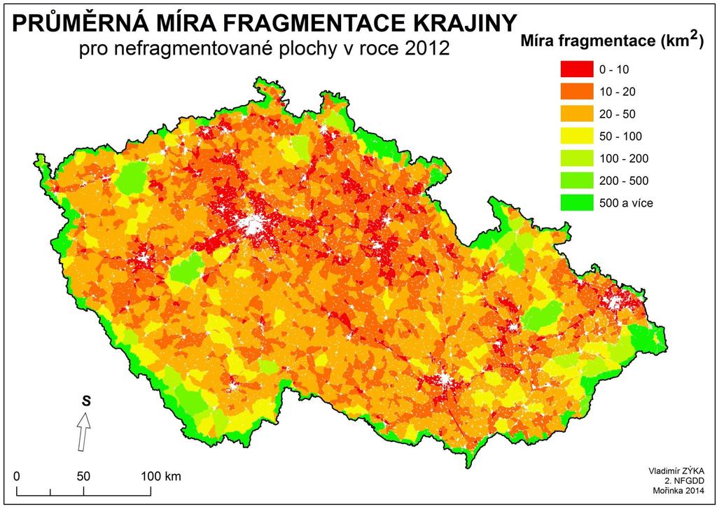 Vladimír Zýka: Fragmentace krajiny ČR dopravními stavbami - vývoj, současný stav a priority