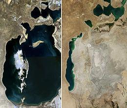 Jazerá: Kaspické more Aralské jazero Balchaš Issyk-Kuľ j. Ajdarkuľ, j. Tengiz, j.