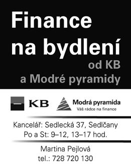Prodám byt 2+1 v OV, ul. U Školky, ásten rekonstruovaný, dobrý stav, 800 000 K. Tel.: 728 125 517.