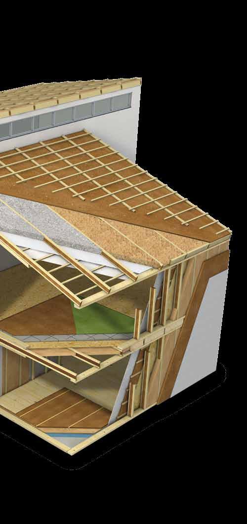 Stabilní dřevovláknité izolační desky therm stabilní tepelná izolace stabilní tepelná izolace lze dodat také jako STEICOtherm dry (výroba suchým procesem) install izolace do předsazené stěny ideální
