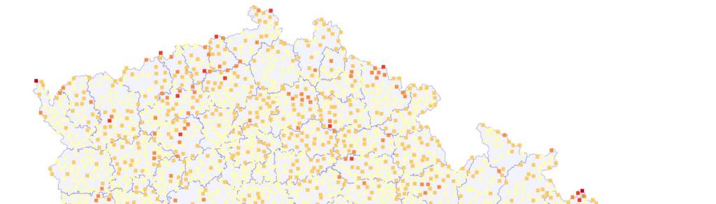 TESTOVÁNÍ METODY NA BÁZI GRIDU PRO TRANSFORMACI MEZI S-JTSK A ETRS89-54 - Testování pro konkrétní využití testování konkrétních hodnot gridu.