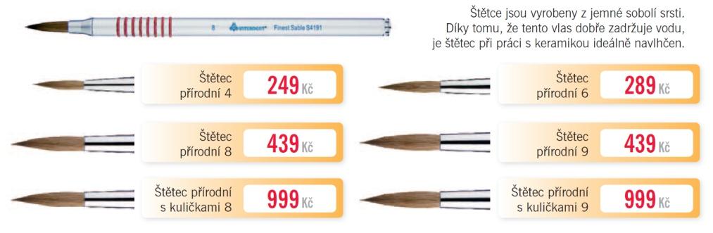 Rotační nástroje, ostatní Ceny a kódy dle tabulky Frézy Edenta AKCE 5+1 Spirálový břit, extra jemný - typ 25.