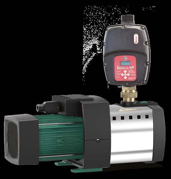 Standardní posilovací vodárna Posilovací vodárna HiMulti 3H100-45, Qmax 6 m 3 /h, H max=52 m,100l TN, 230 V,
