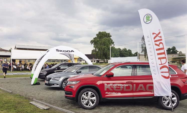Autocentrum Matrix Lipovka společně se Škoda Auto předvedlo své čtyřkolky včetně nového modelu SUV