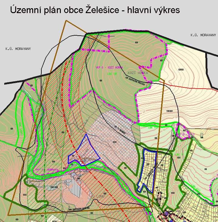 Území zatěžovaná nad míru únosného zatížení (včetně starých zátěží) Cca 2,5 km západně se nachází stará ekologická zátěž V hliništi s celkovým kvalitativním rizikem 4-nízkým a kvantitativním rizikem