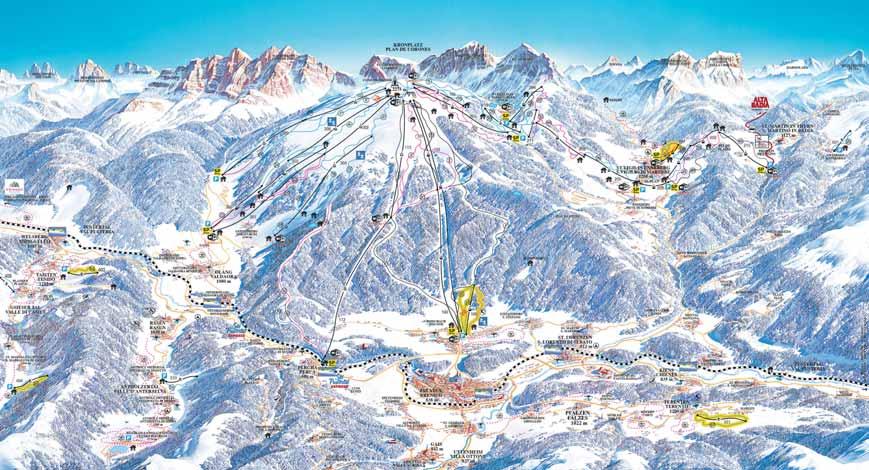 2.273 m 1.298 m 975 m 29 32 58 km km km % % % 24 27 49 skinabídka komplexně 119 km Dolomiti Superski str. 34 12 143 49 593 39 470 1206 km 22 5 5 32 119 km 100 % os./ hod. 70.