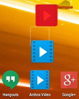 Zoznámte sa so systémom Android Presun položky na domovskej obrazovke: Dotknite sa položky a
