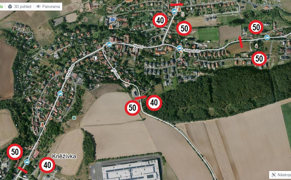 Skladba dopravního proudu je rozlišována ve čtyřech kategoriích: jednostopá vozidla (1), osobní automobily (2), nákladní vozidla a autobusy (3) a nákladní soupravy (4).