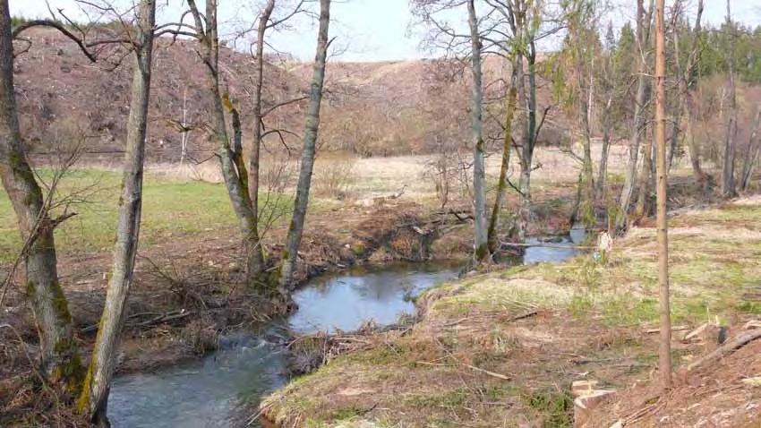 zde nikoliv Prostor nevhodný pro výstavbu nádrže došlo by