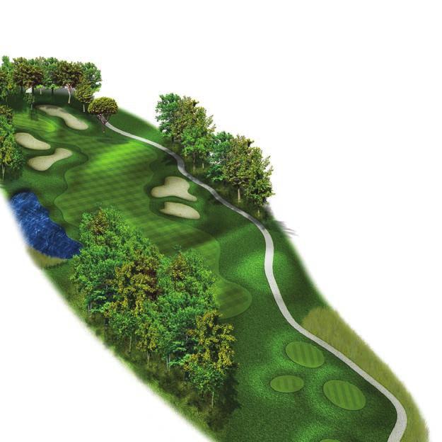 GOLFOVÉ HŘIŠTĚ Mezi odpalištěm a greenem Když si vyrazíte zahrát golf, můžete narazit na různá hřiště.