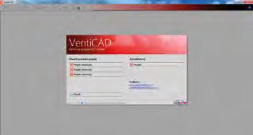 Selekční software VentiCAD Selekční software VentiCAD je převážně určen jako selekční software pro projektanty TZB a VZT zařízení, montážní firmy a obchodní zástupce společnosti ELEKTRO-