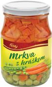 109 00 CBA Mrkev s hráškem 330 g pevný podíl: