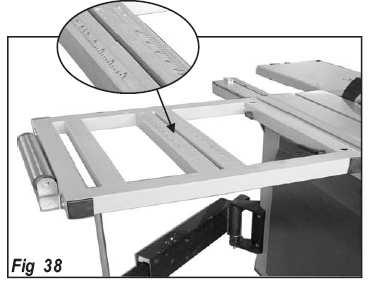 set exactly in both directions of pivot up to 45.