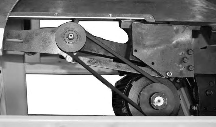 Safety cover back on. Saw blade protection cover back on. Installation is in the reverse order of removal. NOTE: Observe direction of rotation of the saw blade during installation! 15.