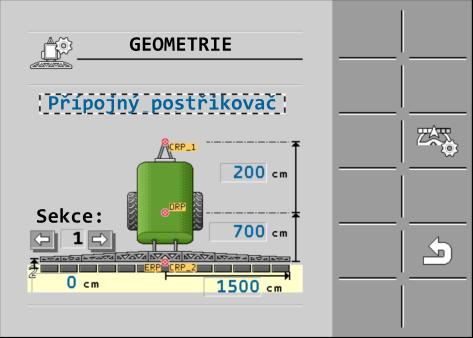Nakonfigurování jobrechneru Konfigurace systému Airtec 7 6. Restartujte jobrechner. 7.11 Konfigurace systému Airtec Při konfigurování systému Airtec je nutné pouze vybrat číslo namontované trysky.