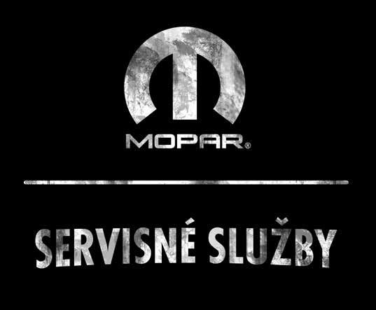Len s Mopar Vehicle Protection máte istotu, že všetky servisné úkony sú vykonávané vysokokvalifikovanými a špecializovanými technikmi v autorizovanej servisnej sieti s použitím originálnych