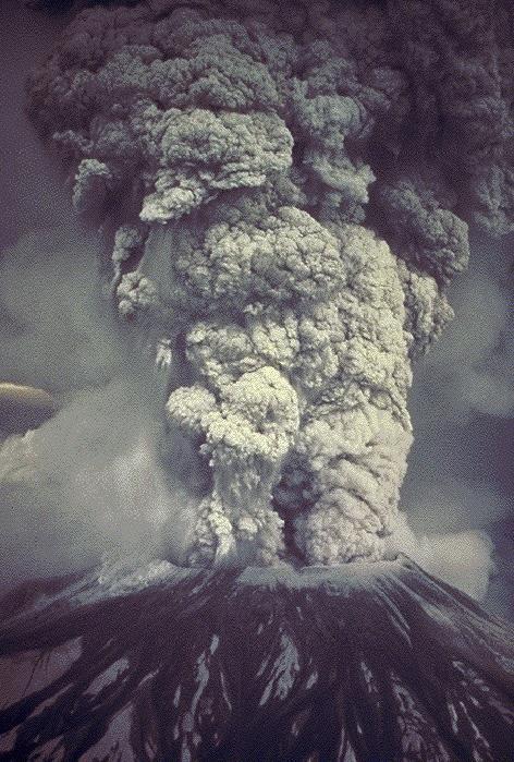 Erupce St. Helens v roce 1980 Není třeba znát jde o doplňující materiál.