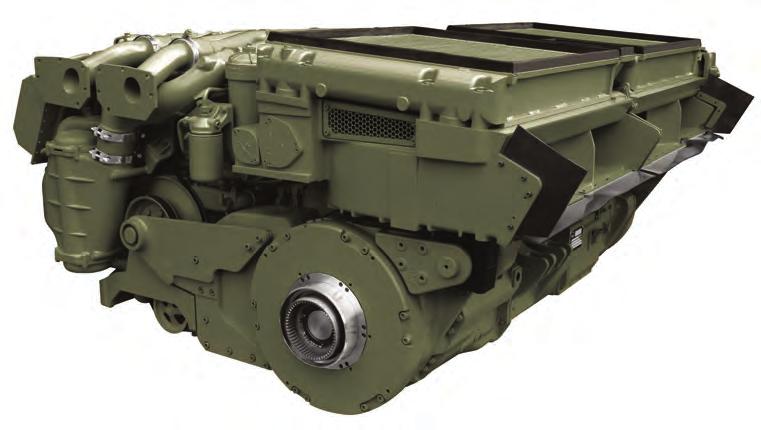 POWERPACK 350S Pro T-72 / PT-91 a budoucí programy pro střední tanky 3 ZÁKLADNÍ Plně automatizovaná rychlostní skříň